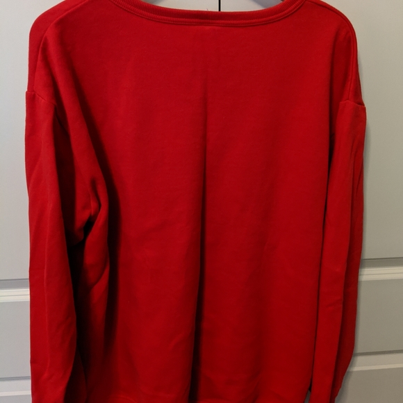 👣XMAS Big and Tall Don't Stop Believin' Sweatshirt - Picture 2 of 3